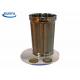Hastelloy Stainless Steel Filter Element Five Layers 12mm Cone