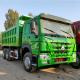 Spring Suspension Used Howo Tipper Truck New Tyres 1 Axle Dump Truck
