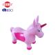 Explosion Proof Unicorn Hopper Toy With Wings Ecofriendly PVC Material