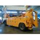 SINOTRUK Road Wrecker Tow Truck / 6x4 Tow Truck 50T Strong Operation System