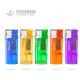 Electric Lighter with Transparent Color OEM and Cute Appearance 6.32*2.29*1.1CM