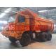 U Shape Rigid Dump Truck , Single Side Cab 50 -  60 Ton Heavy Dump Truck