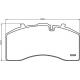 WVA 29158/29269 Disc Brake Pads for Mercedes  Benz/ SAF