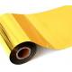 Rigid PET Plastic Sheet Roll Golden Glossory 2mm For Packaging Products