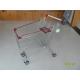 125L PPG Powder Steel Grocery Shopping Cart With Q195 Low Carbon Steel Material