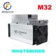 USB2.0 MicroBT Whatsminer M32 46T 3220W Cryptocurrency Mining Machine