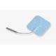 Tens Round Blue Reusable Physical Therapy Electrode