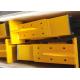 Yellow End Carriage Overhead Crane 1.5-22.5 Meter Span With ISO9000 Certificate