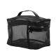 Breathable Transparent Mesh Cosmetic Bag Large Capacity Portable Storage