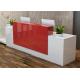 Mordern Colorful Retail Checkout Counter / Cash Register Table Counter Durable