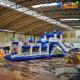 Hot Sale Bouncer Slide Combo Playground Medieval Castle Theme Inflatable Obstacle Course for Kids