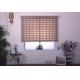 Light control Blackout Material double layer beige Horizontal Shangri-la blind and curtain customized