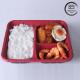 Custom 2-3-4 Compartment PP Hot Food Takeaway Bento Boxes Eco Friendly Rectangular