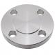 Round Durable Forged Fittings And Flanges ASME B 16.5 Standard Silver Color