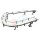 100kg SUS304 Packing Belt Conveyor Small Scalability Adjustable legs