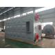 PLC Controlled Industrial Double Drum Steam Boiler With Explosion Door