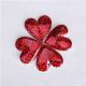 Glitter Heart Applique Holographic Heart Applique Applique Crafts For Valentine Card Decoration