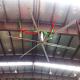 Industrial Large HVLS Ceiling Fans / 16 Foot Ceiling Fan For Distribution Centers