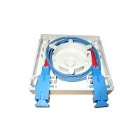 Indoor 2port Fiber Optic Distribution Box , 86 Socket Patch Panel