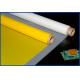 High Printing Adaptability Polyester Screen  54 - 64T White / Yellow Color