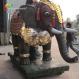CE Custom Made Animatronics Elephant Children Ride Interactive Equipment