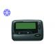 Black Mobile Pager Device , Waterproof Pager Hand Programming Available