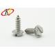 Hexagon Slot Washer Head Self Tapping Drywall Screws Stainless Steel For Metal