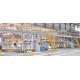 380V 50HZ Automatic Corrugated Cardboard Production Line 1 Year Warranty
