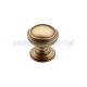 Custom Cabinet Handles And Knobs , Gilded Bronze Zinc Alloy Mushroom Cabinet