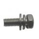 Threaded Stud Bolts Alloy Steel Hex Bolt Dia 3/4in X 3.1/4in With Nuts And Washers