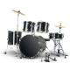 Beginner Practise PVC series 5 drum set/drum kit OEM various color-A525Q-702