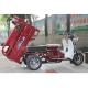 Weight 250Kg Gas Powered Tricycle 125CC Engine Water Cooling Optional Colour