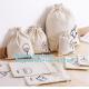OEM Organic Cotton Drawstring Bag,Custom design Eco Friendly printing canvas cotton drawstring bag,Muslin Drawstring Bag