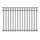 Aluminum wrought iron fence