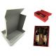 Pressed Cardboard Paper Sheets Laminated Gray Board For Wine Box / Jewel Box