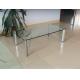 Modern Style Glass Coffee Table Stable Structure For Home Furniture HAPPYHOME CT-199