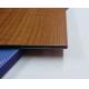 1mm - 4mm wooden color aluminum composite panel/Alucobond low-density polyethylene core