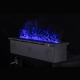 2400mm Stainless Frame Water Mist Electric Fireplace Indoor Decoration Colorful Flame