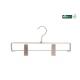 Bettrall Popularly High End Durable Chrome Metal Pant Hanger With Clips