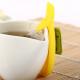 eco-friendly Silicone Cup Hanging Tool Gift Coffee Tea Spoon Holder Food Grade Silicone Rabbit Tea Bag holder