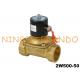 2 2W500-50 NBR Diaphragm Brass Electric Solenoid Valve AC110V DC24V