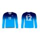 Sublimation Print Soccer Teamwear 2XL Long Sleeve Soccer Shirt