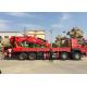 160T Truck Mounted Boom Crane , Full Rotary Truck Mounted Telescopic Crane