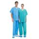Long Sleevs And Short Sleevs Medical Scrub Suits SMS Disposable Non Woven