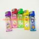 Dy-588 Transparent Five Colors Body with Baida Sticker Kitchen Gas Lighter and Durable