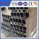 White anodized customized aluminum curtain wall profiles extrusion factory