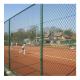 Green Color Stadium Chain Link Fence Cyclon Wire Mesh Playground Fence Made of Steel