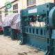 Durable Green Hexagonal Wire Netting Machine Power of Lifting Motor 0.75Kw Mesh Size 2-50mm