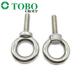 OEM Bolt And Nut DIN580 Lifting Eye Bolt Stainless Steel AISI304 / 316 Eye Bolt M6 M8 M10 M12