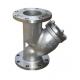 ANSI 150LB Carbon or Stainless Steel Flanged Y Strainer Customized DI Body Material